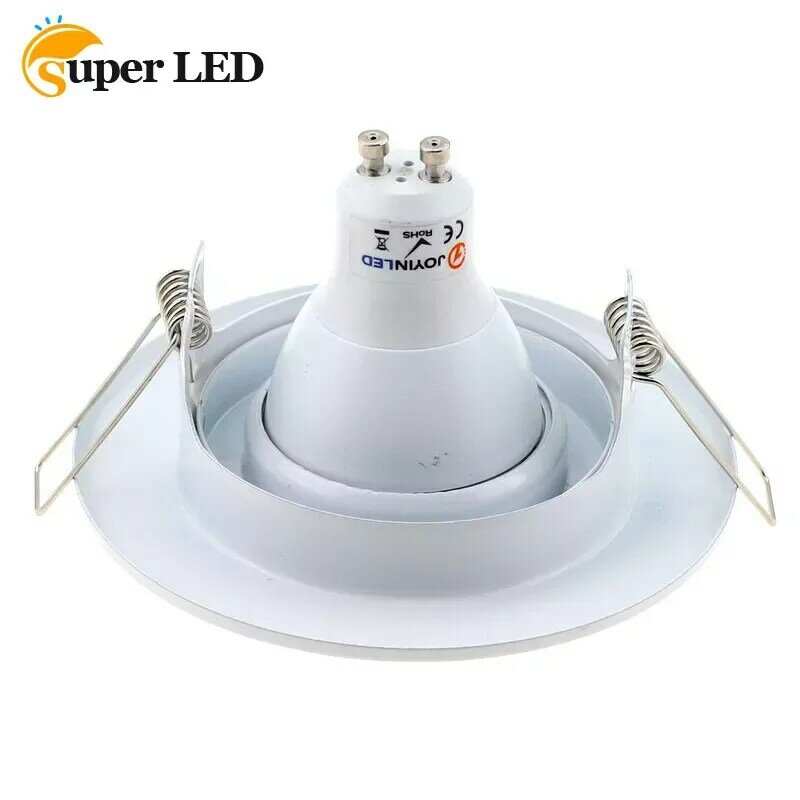Mounting LED Ceiling Spotlight Frame Ring Recessed Light White Downlight Round