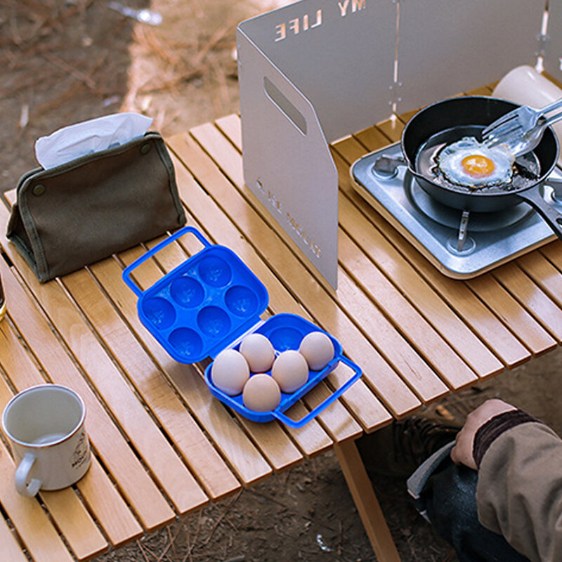 Boîte de Rangement Portable en Plastique pour Pique-Nique, Camping en Plein Air, Support Electrolux, 15.5x14.6x7cm, 1 Pièce, 6 emoufs