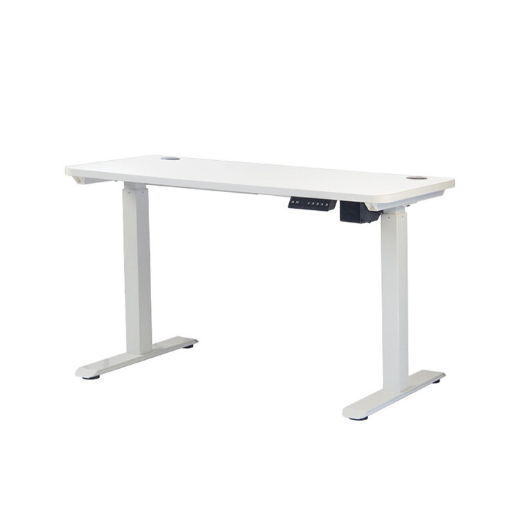 Mobili per ufficio intelligenti tavolo di sollevamento elettrico regolabile in altezza semplice staffa in acciaio sollevamento scrivania da ufficio
