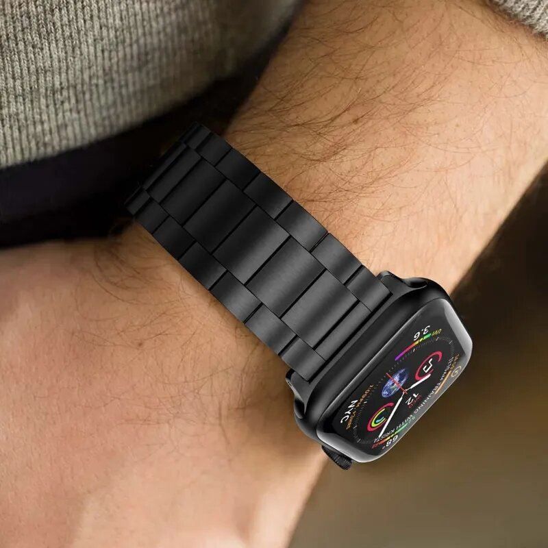 Strap For Apple Watch Band 44mm 40mm 45mm 41mm Ultra 2 49mm 42mm 44 45 mm Watchband Steel Bracelet iwatch Series 7 8 9 se 4 5 6