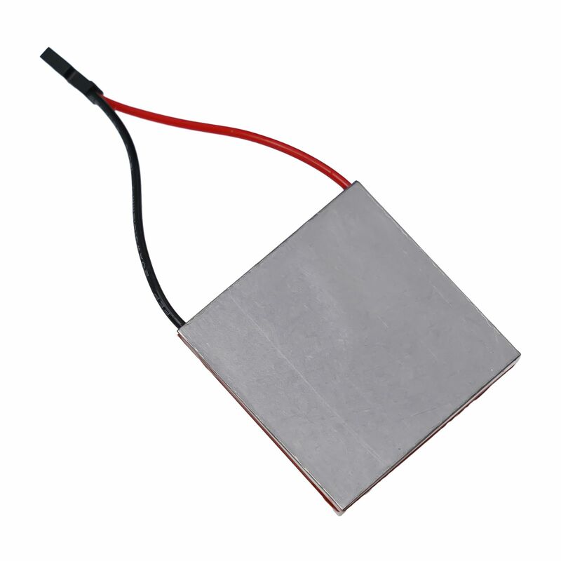 Fireplace Fan Generation Sheet Semiconductor Silver 1 Piece 40*40mm Heater Part Light Weight Mall Size Durable