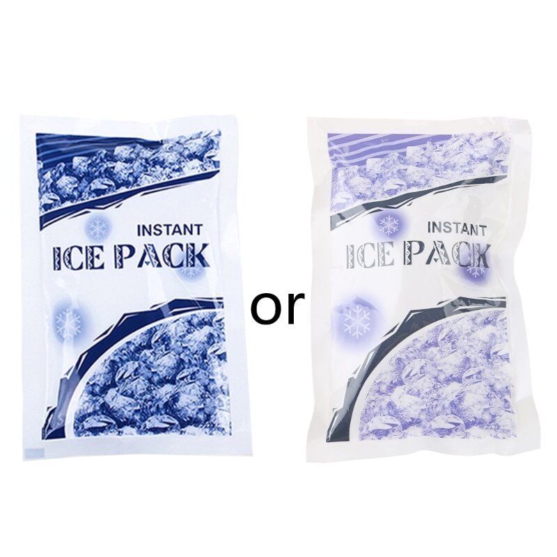 100g saco gelo descartável pacote gelo velocidade resfriamento instantâneo saco gelo frio insolação ar livre