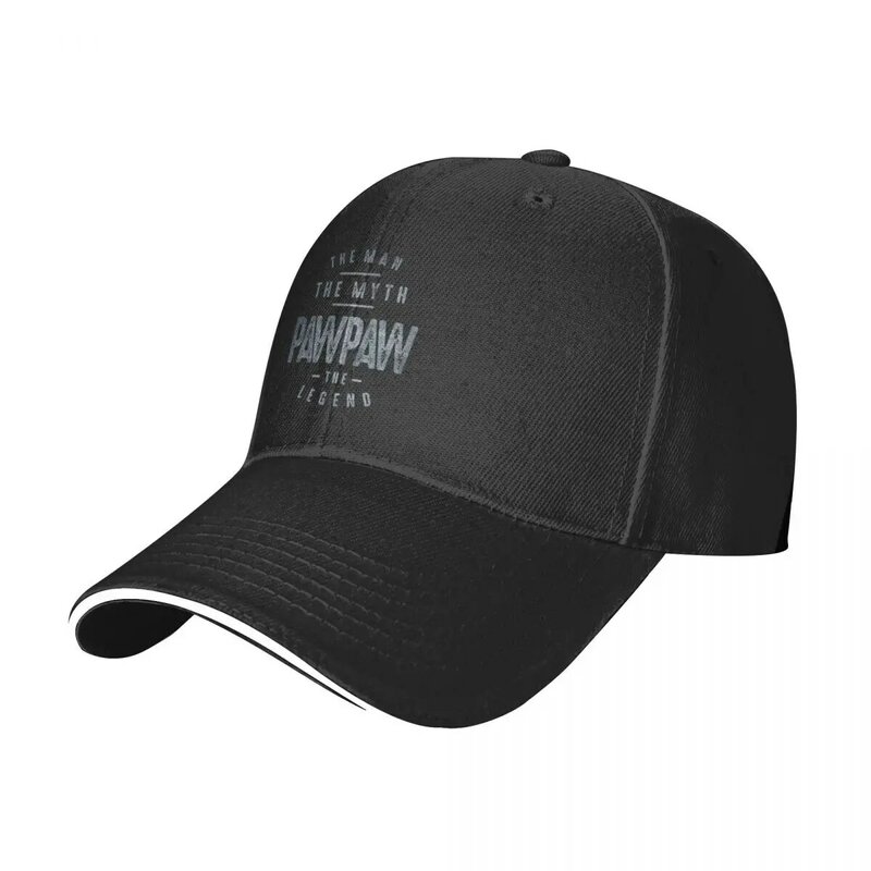 Pawpaw o homem O mito A lenda do vovô boné de beisebol fofo chapéu, chapéu personalizado para mulheres e homens, 2024