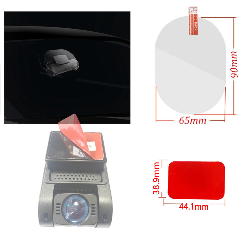 Filme e adesivos estáticos adequados para VIOFO A129, adesivos adesivos duplos, pro