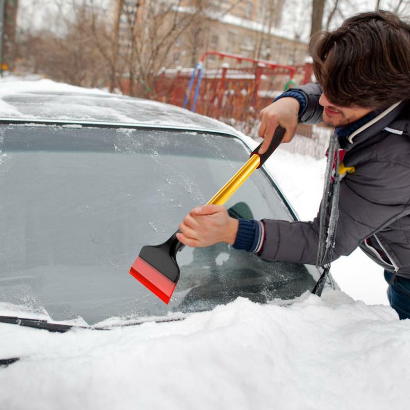 Auto Schaber für Schnee räumung Fenster Glas Mikrowelle Enteisung Anti-Eis-Instrument Schnee räumer Reiniger Werkzeug Autozubehör