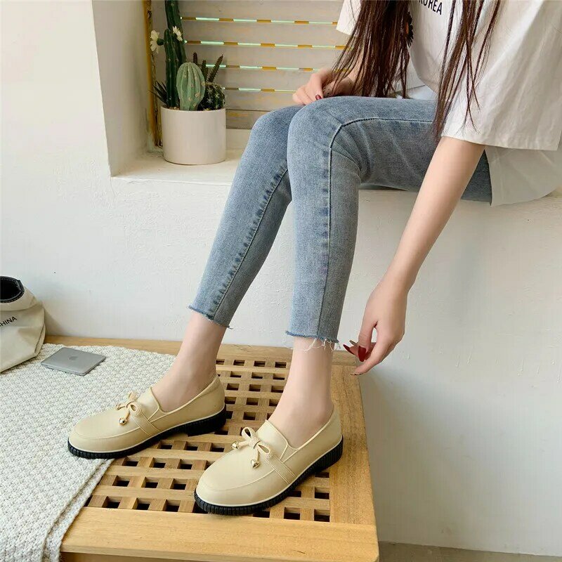 Fashion Rain Boots Women's All-Match PVC Low-Top Thick-Soled Water Shoes Non-slip Kitchen Rubber Shoes Ladies Waterproof Shoes