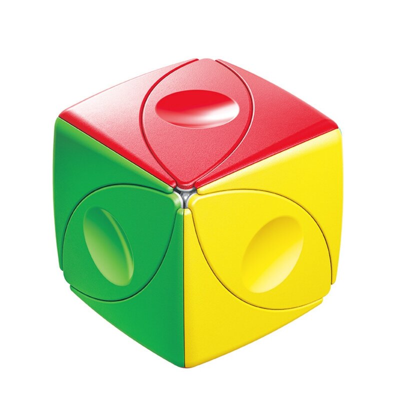 Shengshou Eye magiczna kostka bez nakleja do oczu Speed Cube Twist Ultra-gładkie zabawki profesjonalny prezent dla dzieci