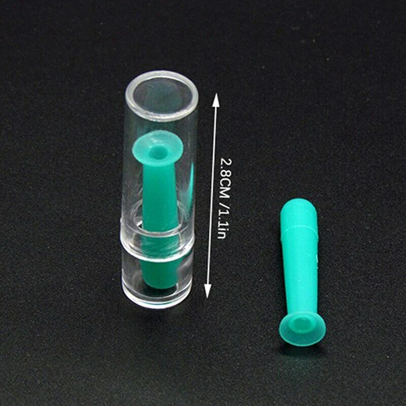1 pçs prático macio oco sílica gel vara pequena ventosa copos vara para lentes de contato viagem útil mini lente remover grampos