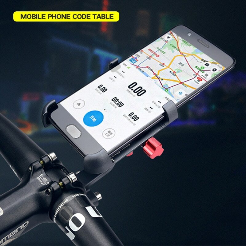 Велосипедный держатель Promend, регулируемая подставка для телефона из алюминиевого сплава, нескользящая, для горного велосипеда, велосипедные аксессуары