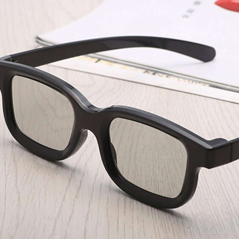 แว่นตา3D สำหรับ LG โรงภาพยนตร์3D ทีวี2คู่แว่นตาตามใบสั่งแพทย์สำหรับเล่นเกมและกรอบทีวีแว่นตาพลาสติกอเนกประสงค์สำหรับ3D เกมภาพยนตร์
