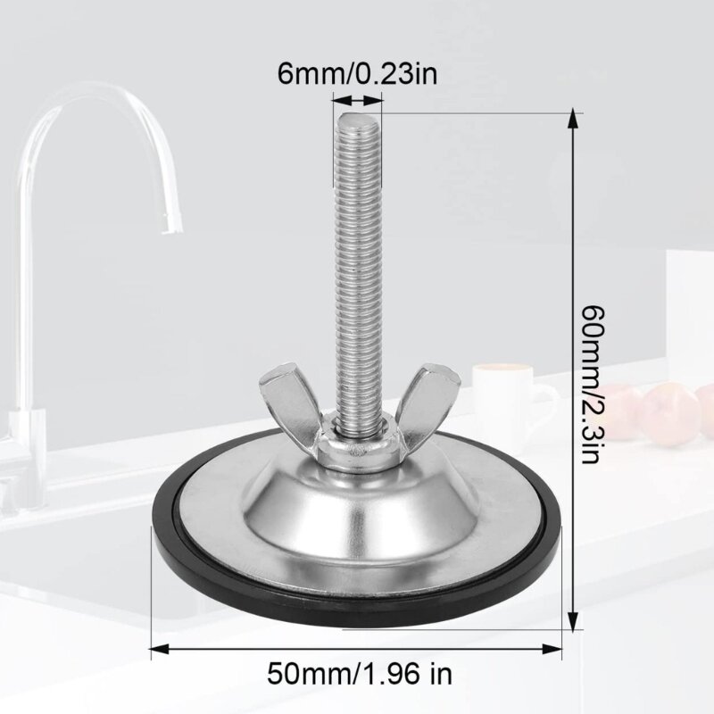 Kitchen Sink Hole Cap Easy to Use Sink Hole Cover Faucet Hole Cap Stainless