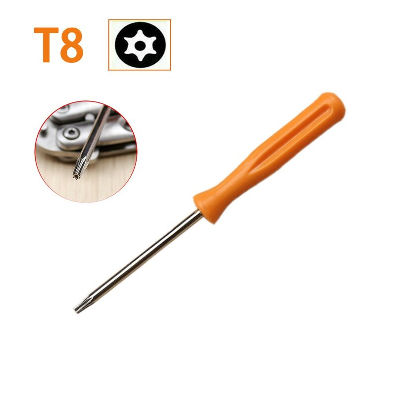Obeng khusus T8 100mm untuk Xbox-One Series S Controller 3D Analog thumbstick reparasi suku cadang Kit aksesori T8