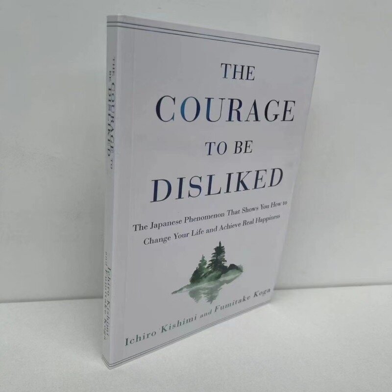 반감을 불러일으키는 용기, 자신의 삶 변화, 진정한 행복을 이루는 방법, 페이퍼백 영어 책