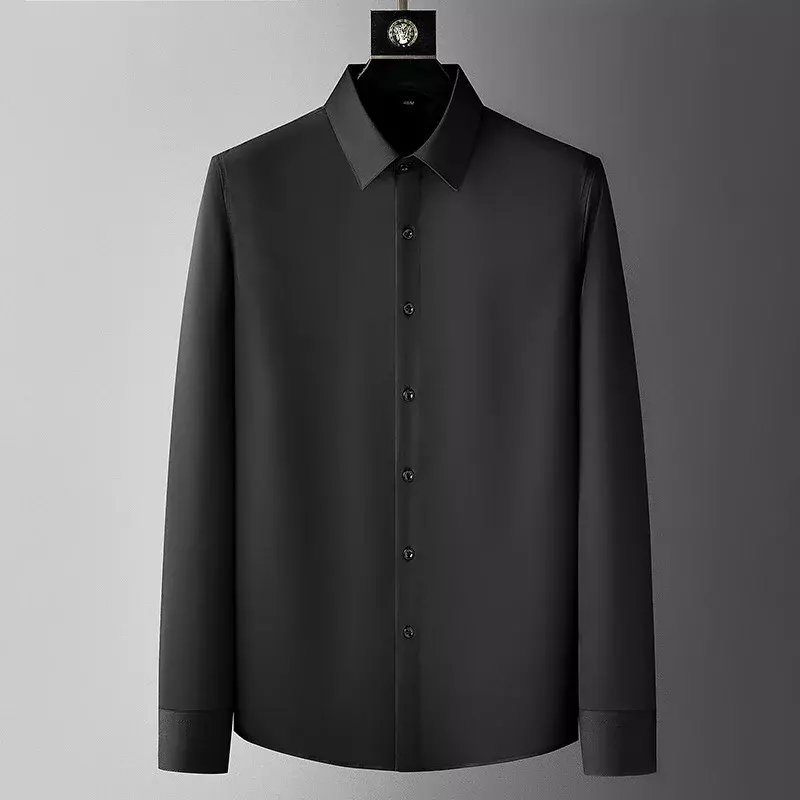 T50Groom's camisa formal profesional, top de traje, ropa de verano para hombre