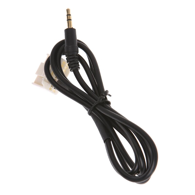 Kabel Adaptor Ponsel Pemutar MP3 Antarmuka Pria Radio AUX 3.5MM untuk Dropship