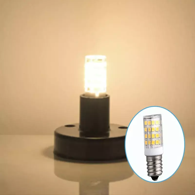 Jasny E14 7W LED Mini żarówka LED reflektor żyrandol wysokiej jakości oświetlenie zastępują lampy halogenowe do okap kuchennych