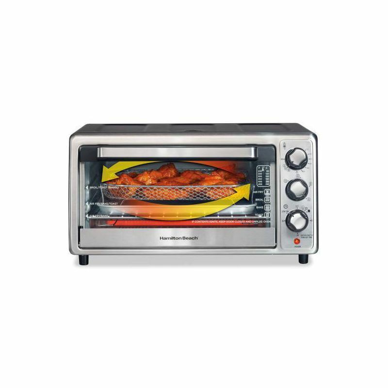 Black Air Fryer Toaster Oven: Quick and Healthy Cooking