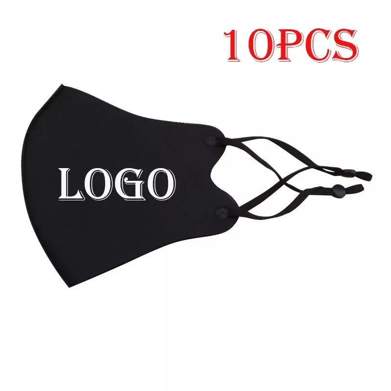 10 шт., маска для лица с логотипом на заказ
