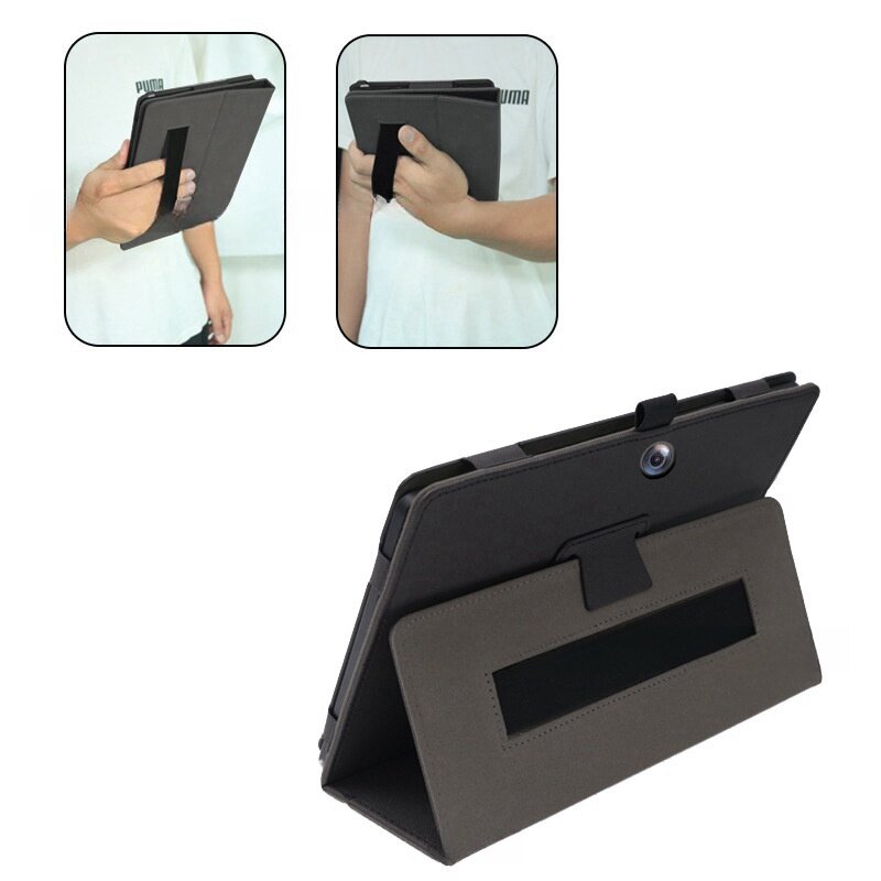 Tablet-Hülle für 10,1 Zoll bmax maxpad i9 plus Absturz sicherung aus Leder