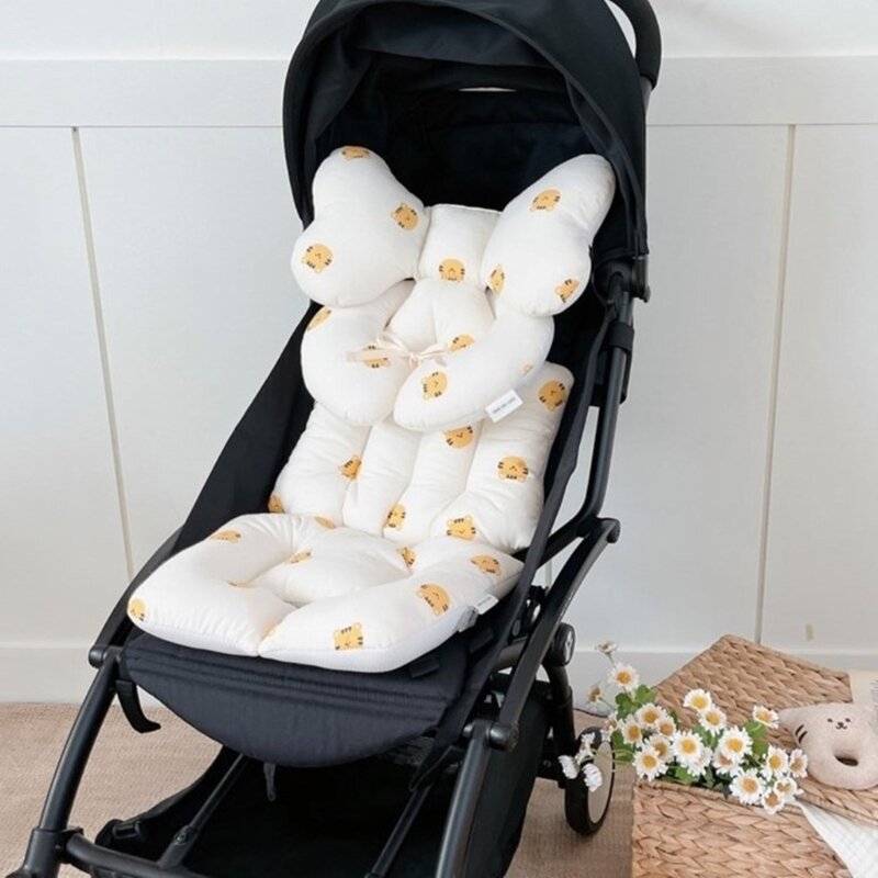 ทารก Chusion Pad ผ้าฝ้ายความปลอดภัยเก้าอี้ป้องกันของขวัญสำหรับทารกแรกเกิดเด็กวัยหัดเดิน