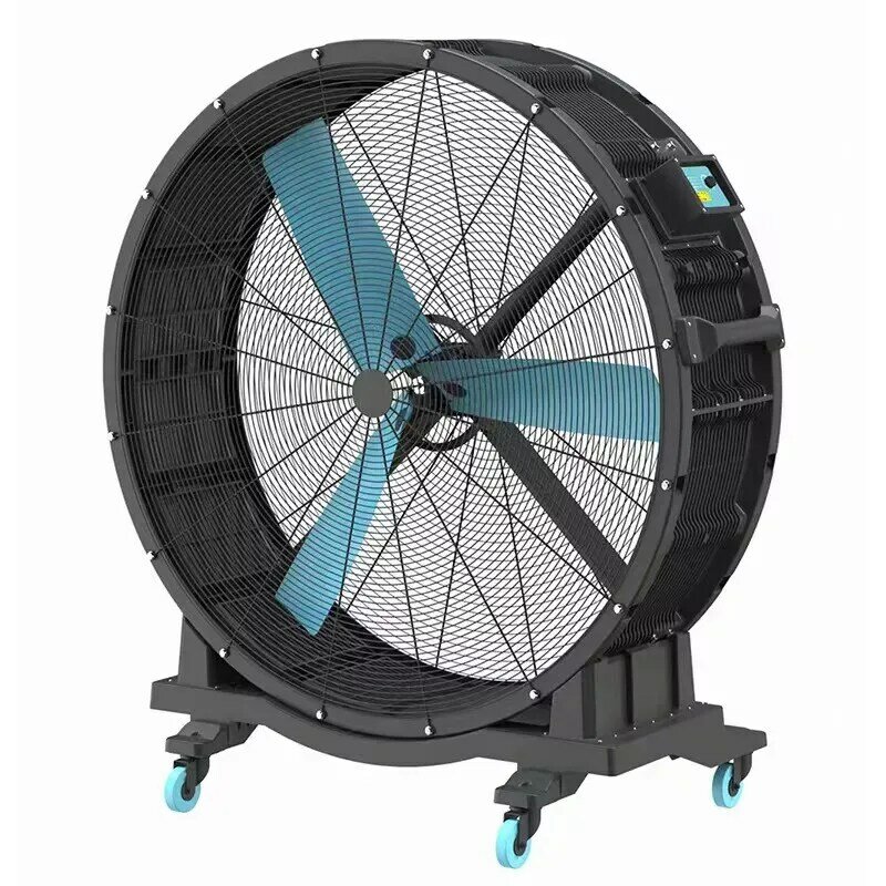 Подвижный напольный вентилятор высокой мощности 1 м, 1,5 м, 2 м, промышленный большой вентилятор, вентилятор для баскетбольной площадки, тренажерного зала, вентилятор