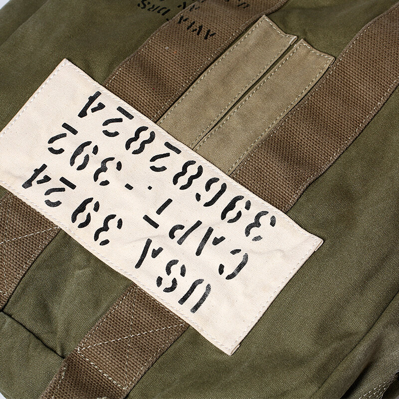 Портняжная винтажная Холщовая Сумка-тоут с шифрованием Brando, размер 35*35*13 см, водоотталкивающая сумка, дорожная сумка