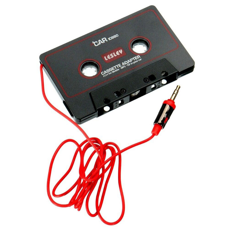 오디오 카세트 어댑터 Aux 케이블 코드 3.5mm 잭, MP3 아이팟 플레이어 KY 자동차 스테레오 액세서리