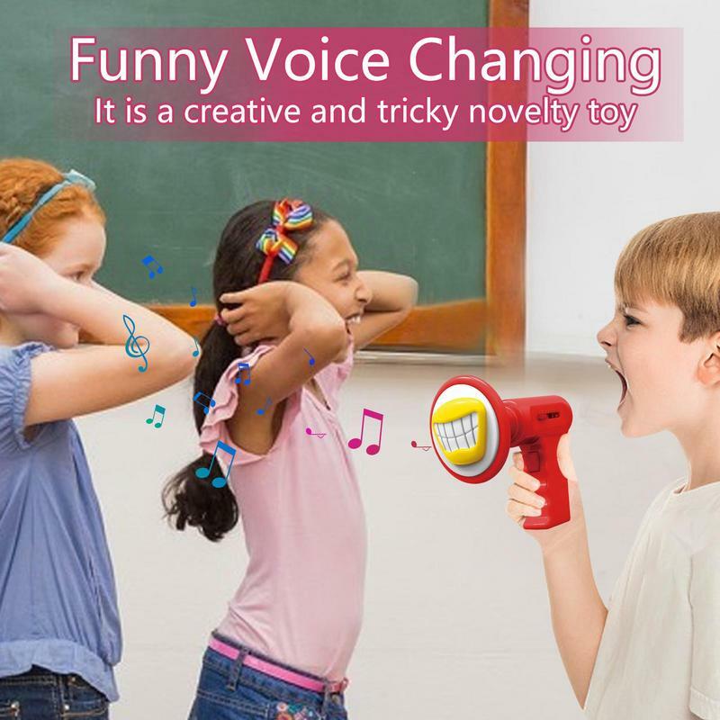 Herramienta de transformación de voz para niños, juguete portátil con micrófono, función de cambiador de voz, Modulador de voz