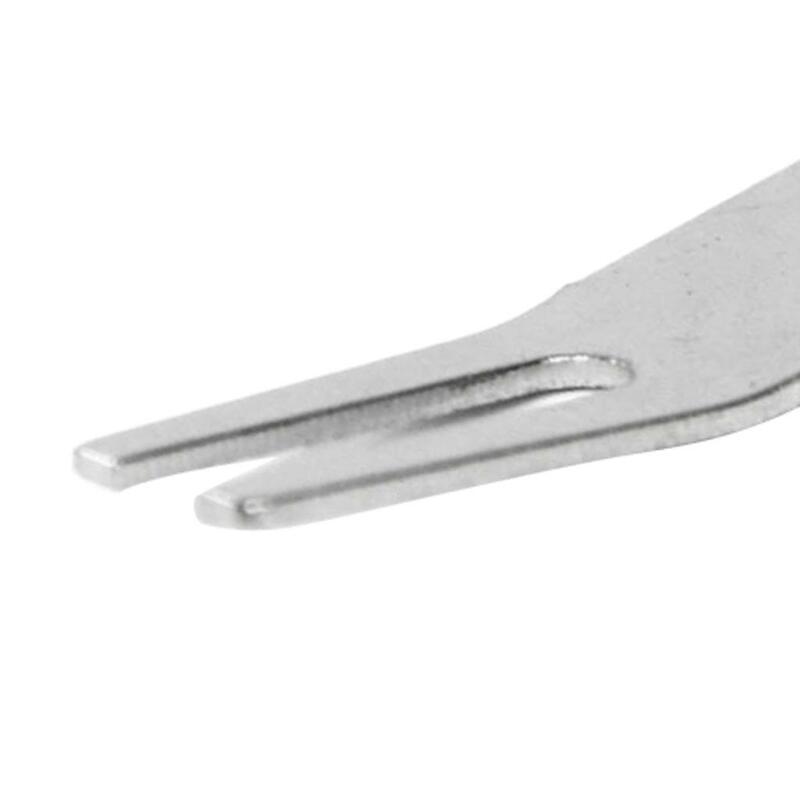 Zinc Alloy Divot Tool Portable Bent Putting Green Repair Fork Accessories