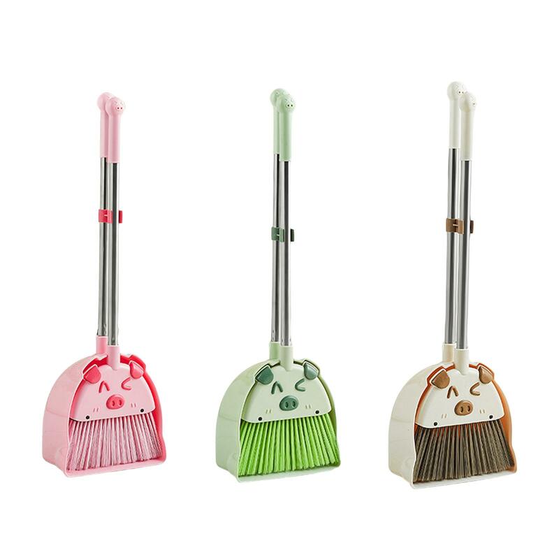Children Cleaning Broom Dustpan Set Cleaning Toys Gift Toddlers Cleaning Toys Set for Toddlers Girls Age 3-6 Boy Birthday Gifts
