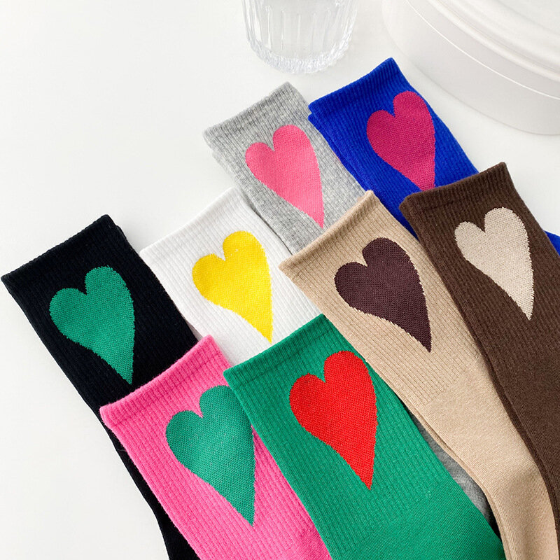 Herbst und Winter Neue Socken Frauen Liebe Koreanische Männer und Frauen Paare In Baumwolle Socken Lustige Socken