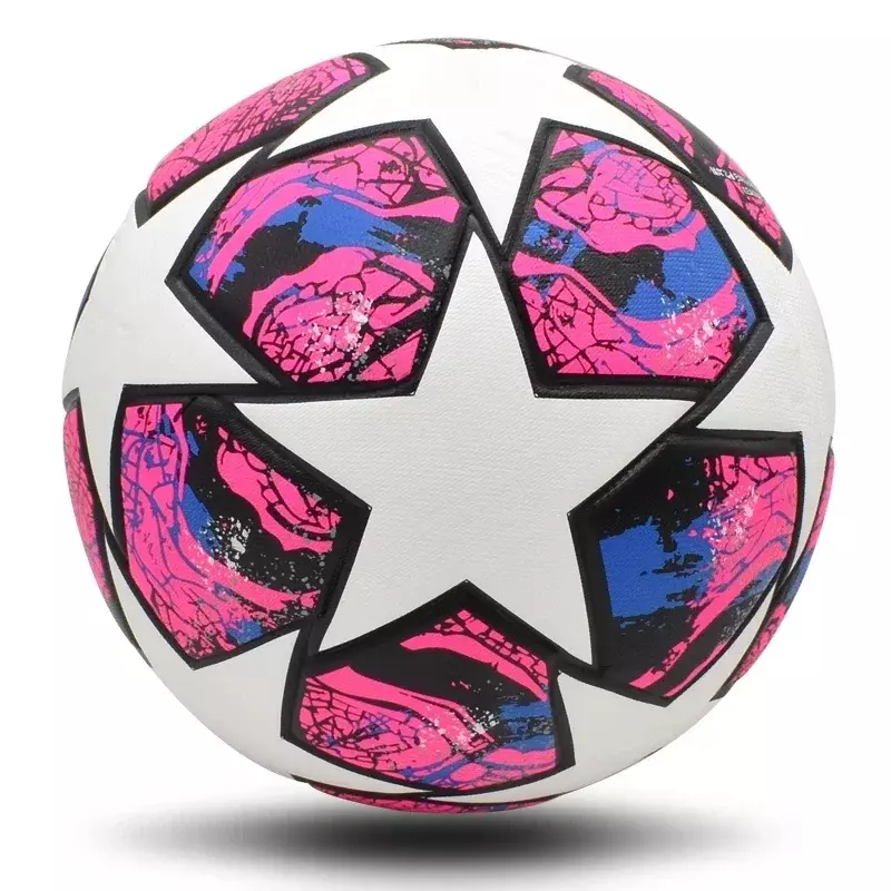 High Quality Soccer Balls Official Size 5 PU Material Seamless Goal Team Outdoor Match Game Football Training Ballon De Foot