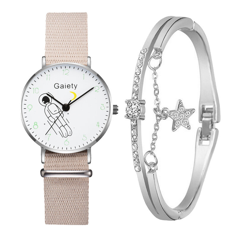 Простые Стильные часы для женщин, наборы браслетов, женские наручные часы, модные кварцевые женские часы, женские часы, Relogio Feminino