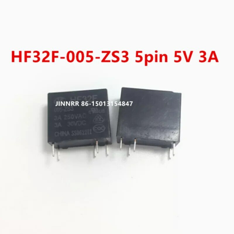 20pcs HF32F-G JZC-32F-012-HS3  JZC-32F-005/009/024/048 4 pin 5 pin
