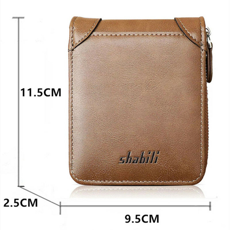 2024 nuovo portafoglio corto classico portafoglio moda multifunzionale borsa materiale completo portamonete Multi-card