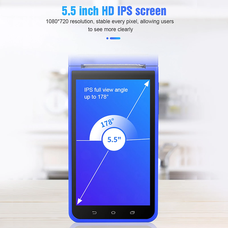 พีดีเอ YHD-6000เทอร์มินัลอัจฉริยะมือถือ pdas Android USB & Blue tooth & WIFI สแกนเร็วพิมพ์ลายชัดเจน