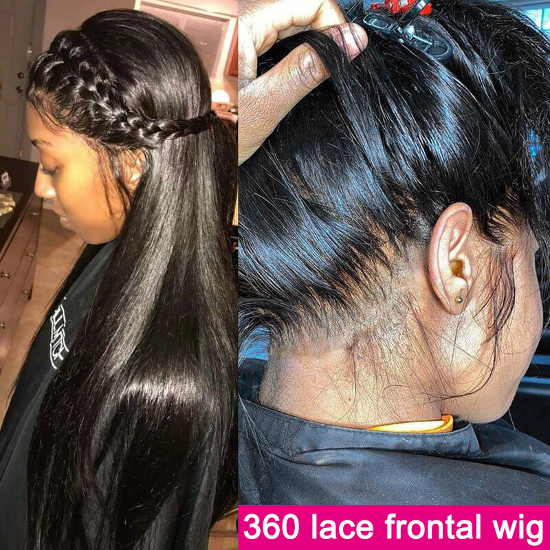 13x4 Bone Straight Lace Front Wig 13x6 Hd Transparent Brazilian 30 40 Inch Human Hair Wigs For Black Women 360 Lace Frontal Wig