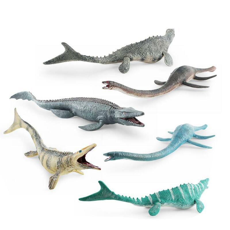Figurine di modello di dinosauro marino antico realistico simulazione di animali prefabbricati Action Figure per regali per bambini