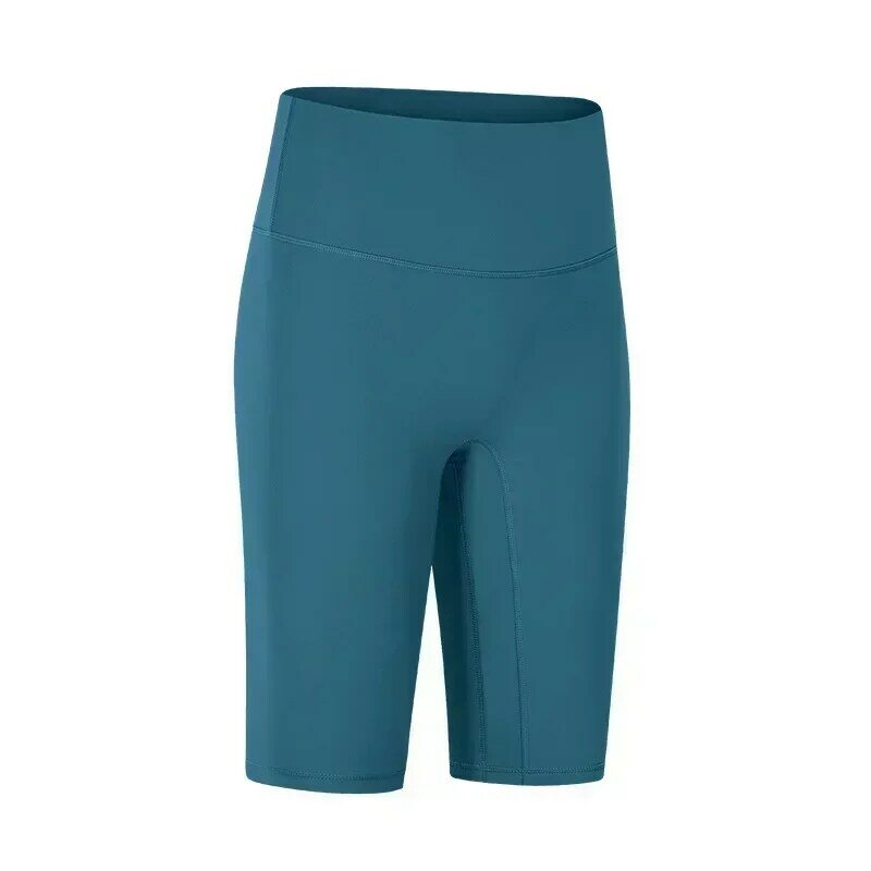 Lemon-pantalones cortos ajustados de cintura alta para mujer, 10 ", levantamiento de cadera, compresión Abdominal, ejercicio, correr, 5 puntos