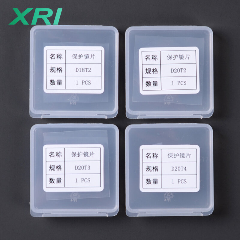 Lente protectora de soldadura láser de fibra, 18x2, 20x2, 20x3, 20x4mm para WSX QiLin HanWei Sup Au3tech
