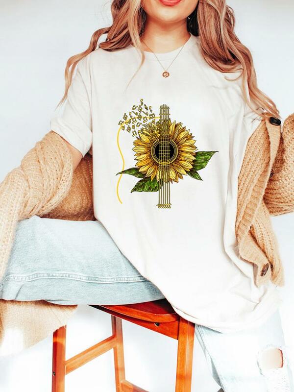 Horse Love – T-shirt manches courtes pour femme, joli vêtement à la mode, imprimé graphique, printemps et été, années 90