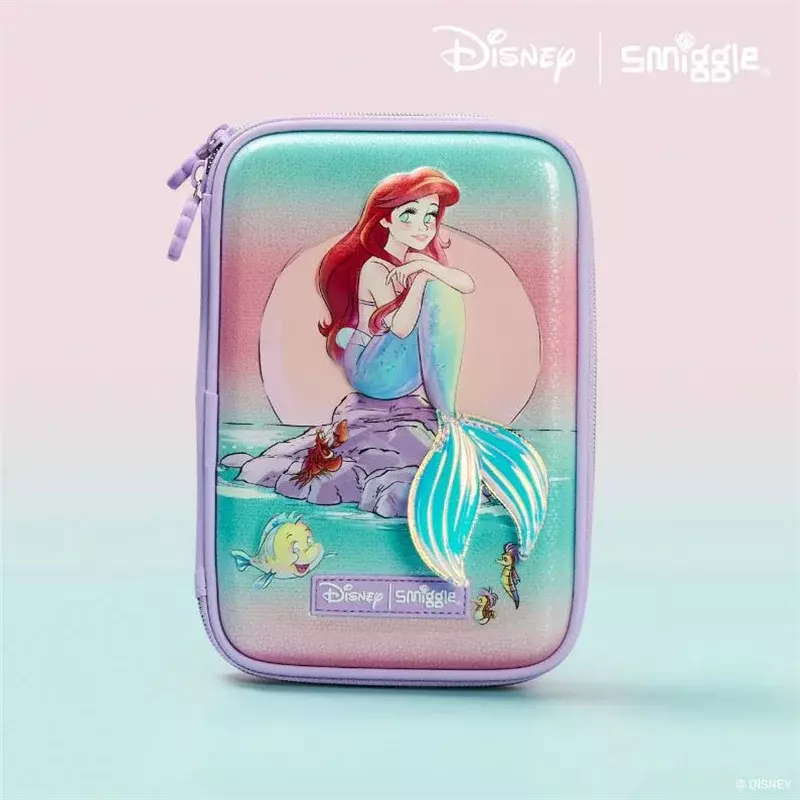 MINISOAuthentic Disney School Bag Mermaid Shell bambini cancelleria zaino studente Pen Case Lunch Bag zaino Set regalo