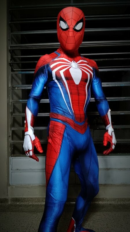 Spiderman Halloween traje para adultos e crianças, bodysuit, zentai, macacão, jogo PS4, insónias, super-herói Cosplay, meninos
