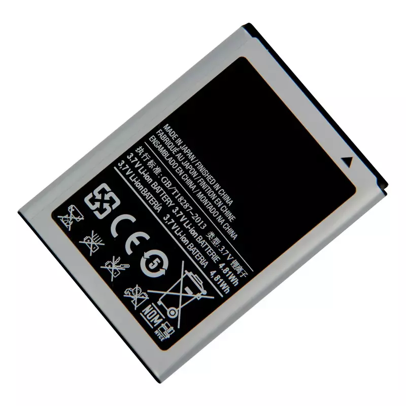 Samsung-bateria de substituição original eb464358vu, para galaxy gt-s6358, s7500, s6102e, s6802, s6352, gs6108, gt-s6310, 1300mah