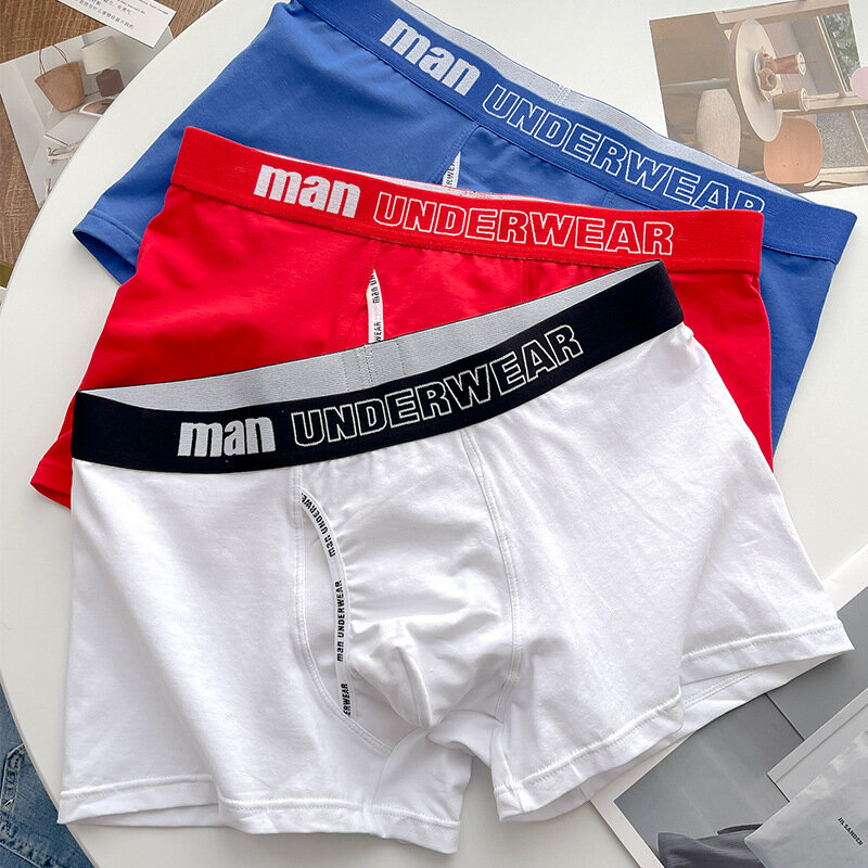 Roupa interior de algodão confortável masculina, boxers plus size, cuecas de sono, calções, 4XL, 100% algodão