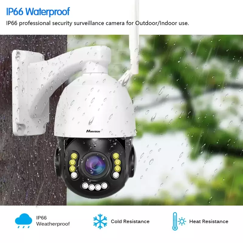 Уличная скоростная Купольная Wi-Fi камера видеонаблюдения 5 МП, 38X оптический зум, удаленный доступ, цветная умная PTZ камера наблюдения с ночным видением