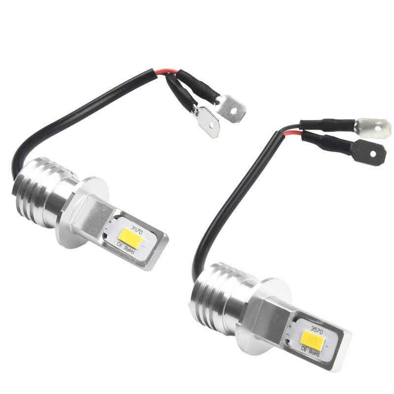 Durable Car Lights Fog Light Bulb Fog Lamp 2pcs 360 Degrees 50000H 80W Aluminum Alloy Conversion Kit Super Bright