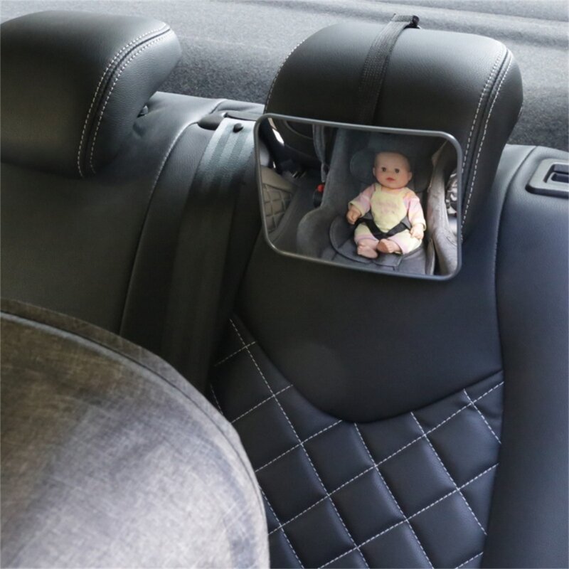 K5DD Vetrino posteriore per auto Vetro Monitoraggio sicuro Vetro Pratico vetro per auto per genitori