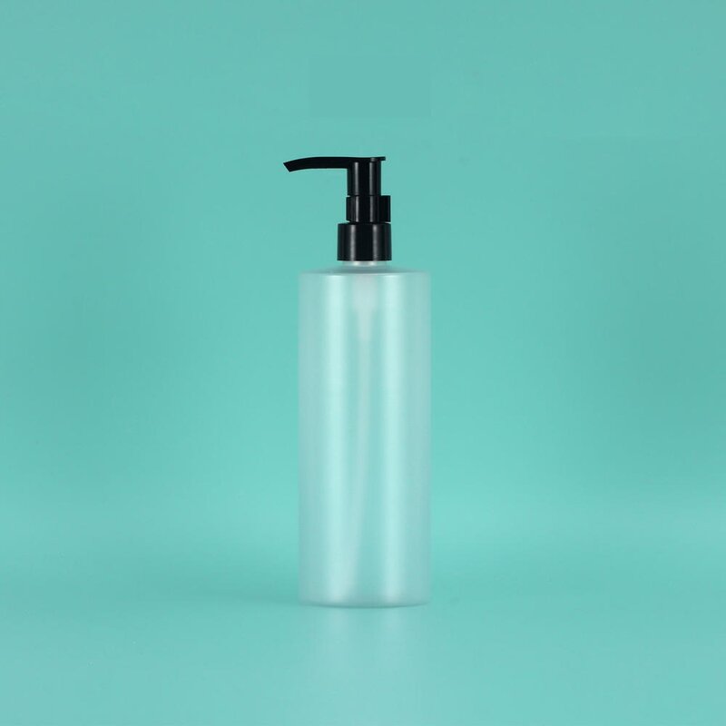 300/500ml Frosted Split Bottle Shampoo Lotion Bottle With Pump Large Capacity Bathroom Portable Storage Distributor Container