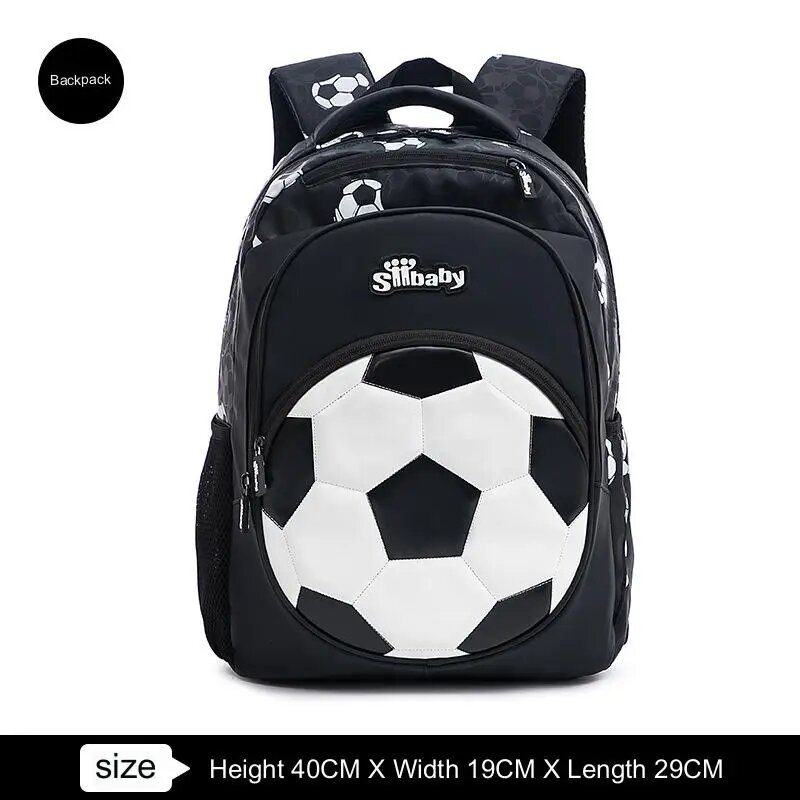 Plecak piłkarski dla dzieci plecak szkolny plecak Anime torby podróżne dla nastoletniego chłopca Mochila Escolar Infantil Menino